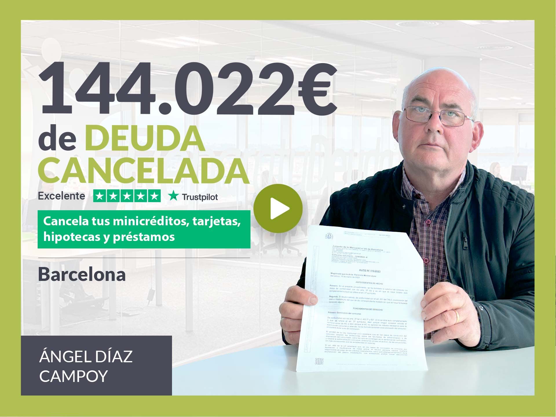 Repara tu Deuda Abogados cancela 144 022 en Barcelona Cataluña con