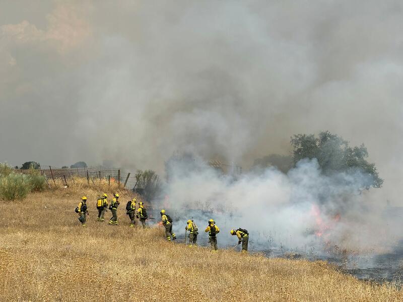 Una Colilla Lanzada Desde Un Coche Posible Origen Del Incendio En Tres