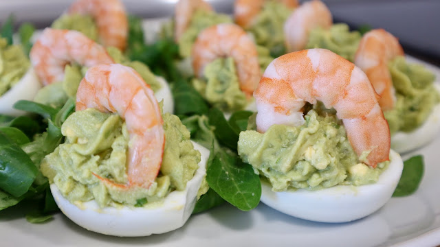 Como Hacer Los Huevos Rellenos Con Guacamole Y Gambas De Arguinano