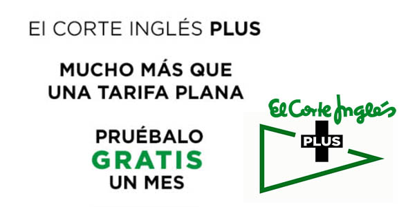 Descuentos y promociones en Amazon Prime y El Corte Inglés Plus