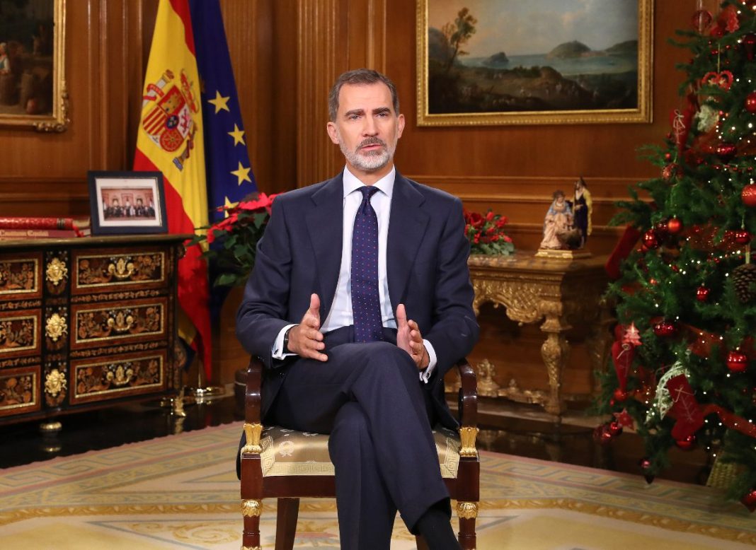 EL MENSAJE DE FELIPE VI SE GRABA DÍAS ANTES DE NOCHEBUENA