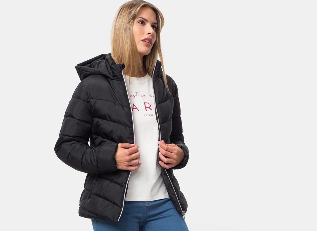 PARKA SOSTENIBLE PARA MUJER TEX