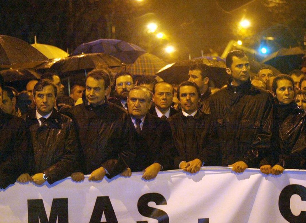 FELIPE VI PARTICIPÓ EN UNA MANIFESTACIÓN