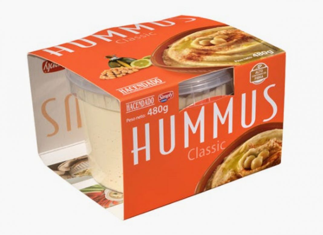 HUMMUS DE MERCADONA, UNA DE LAS OPCIONES MÁS SALUDABLES