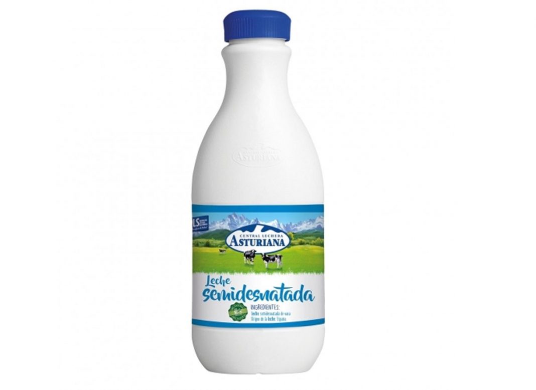 LECHE SEMIDESNATADA DE LA ASTURIANA, LA SEXTA EN EL RANKING DE LA OCU