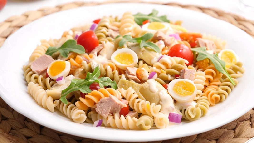 ensalada de pasta nevera