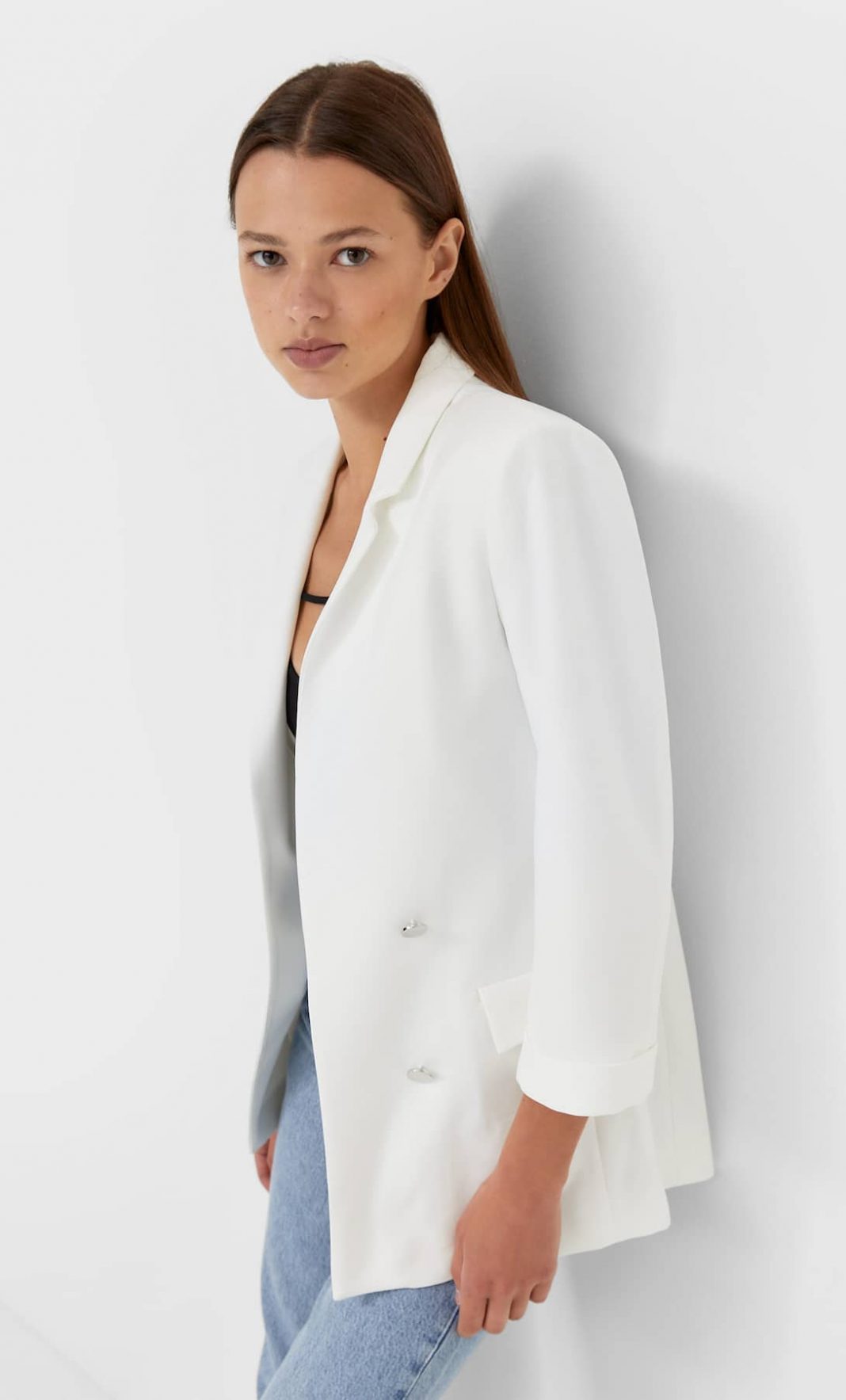 blazer blanca