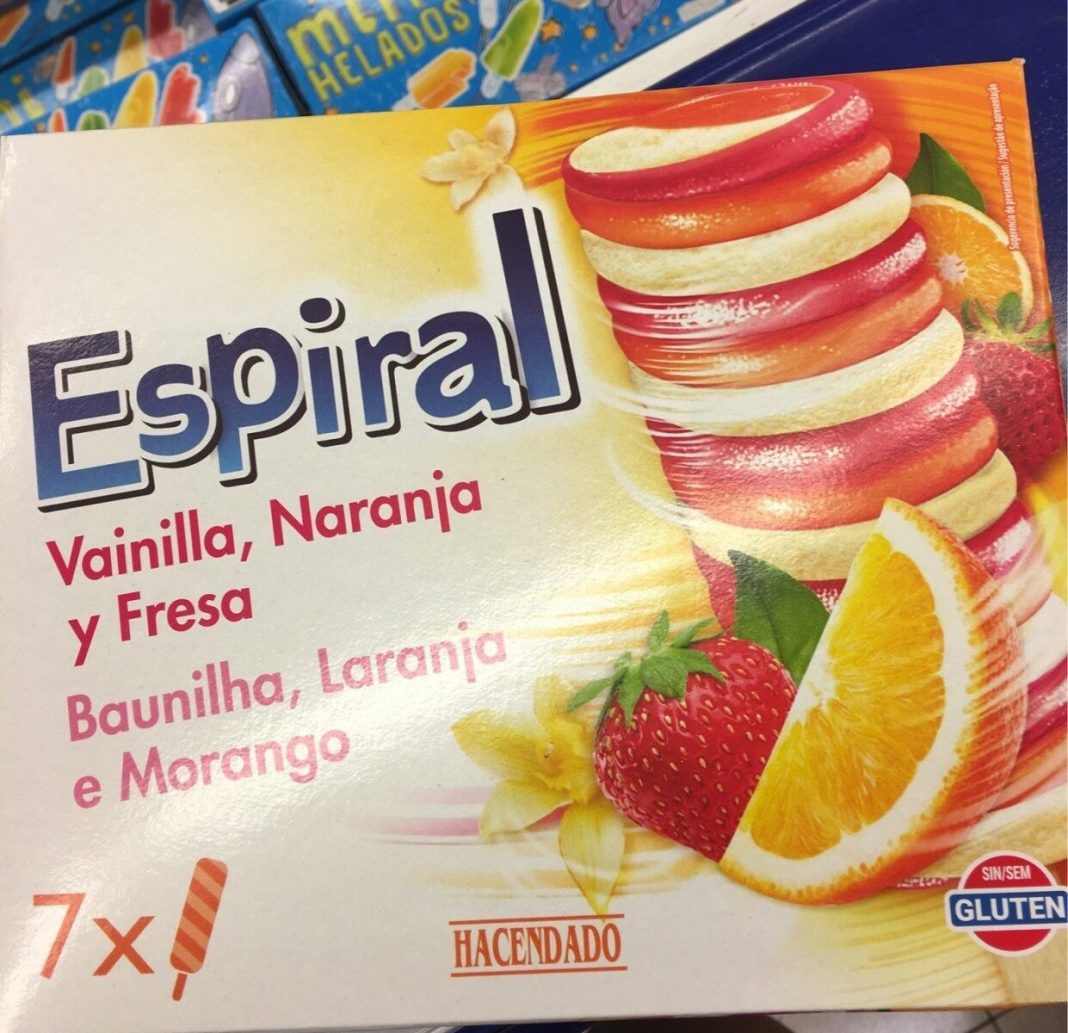 helado espiral