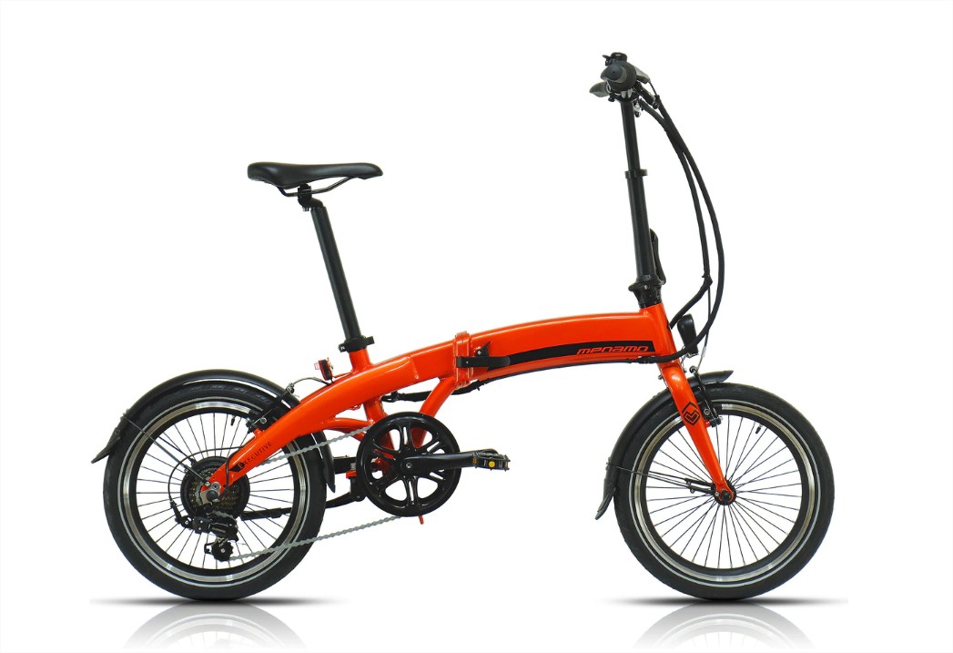 bicicleta electrica plegable megamo