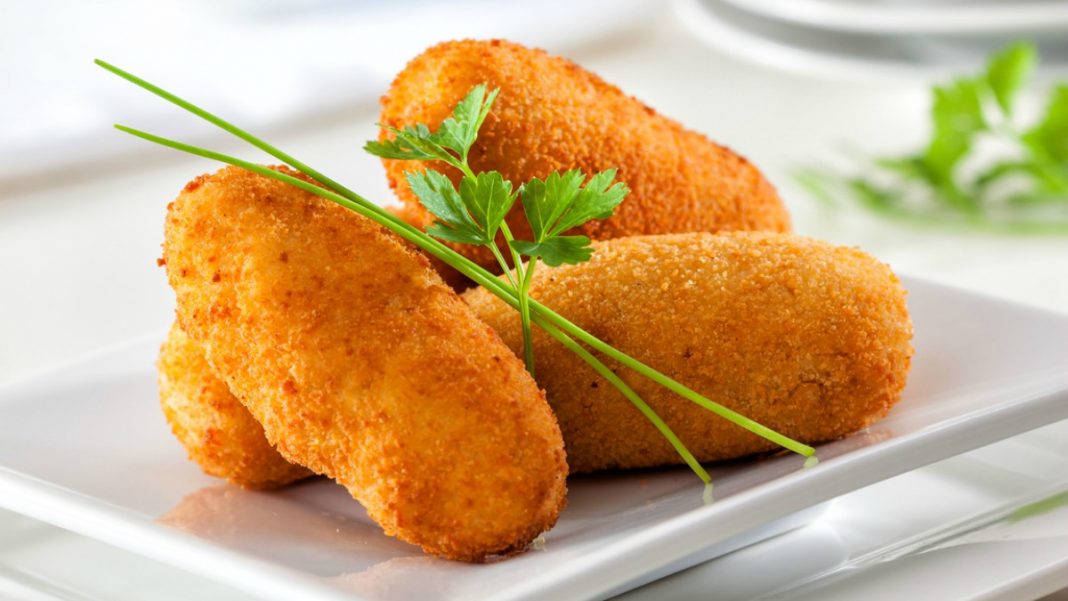 croquetas de pollo manjar