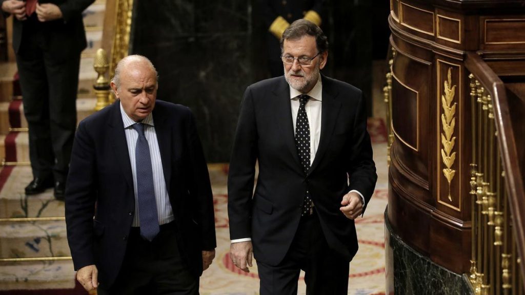 Fernández Díaz fue ministro de Interior con Mariano Rajoy