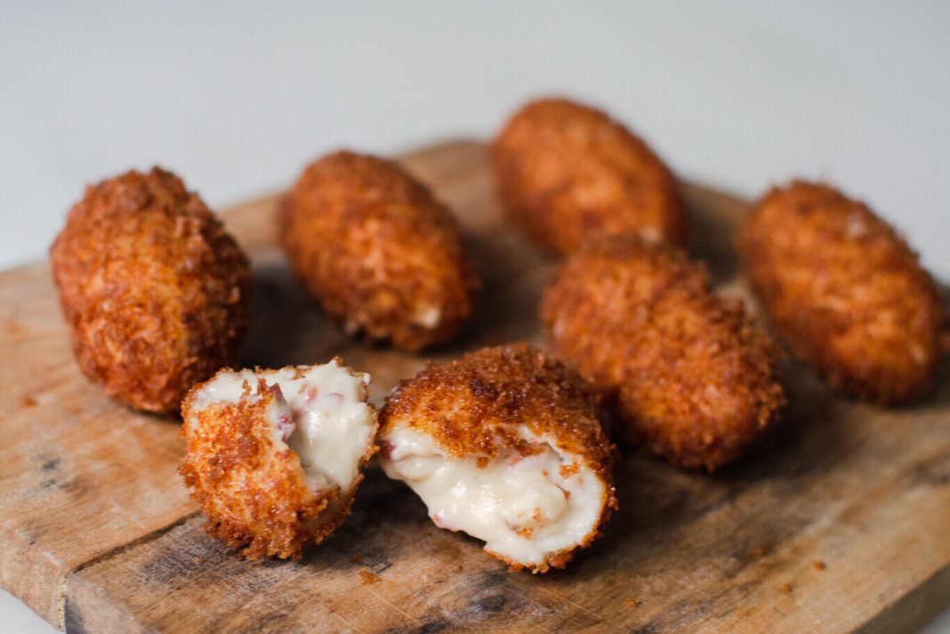 masa croquetas de pollo