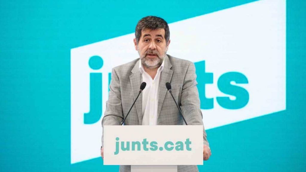 Jordi Sánchez (JxCat) firmó el acuerdo con el PDeCat