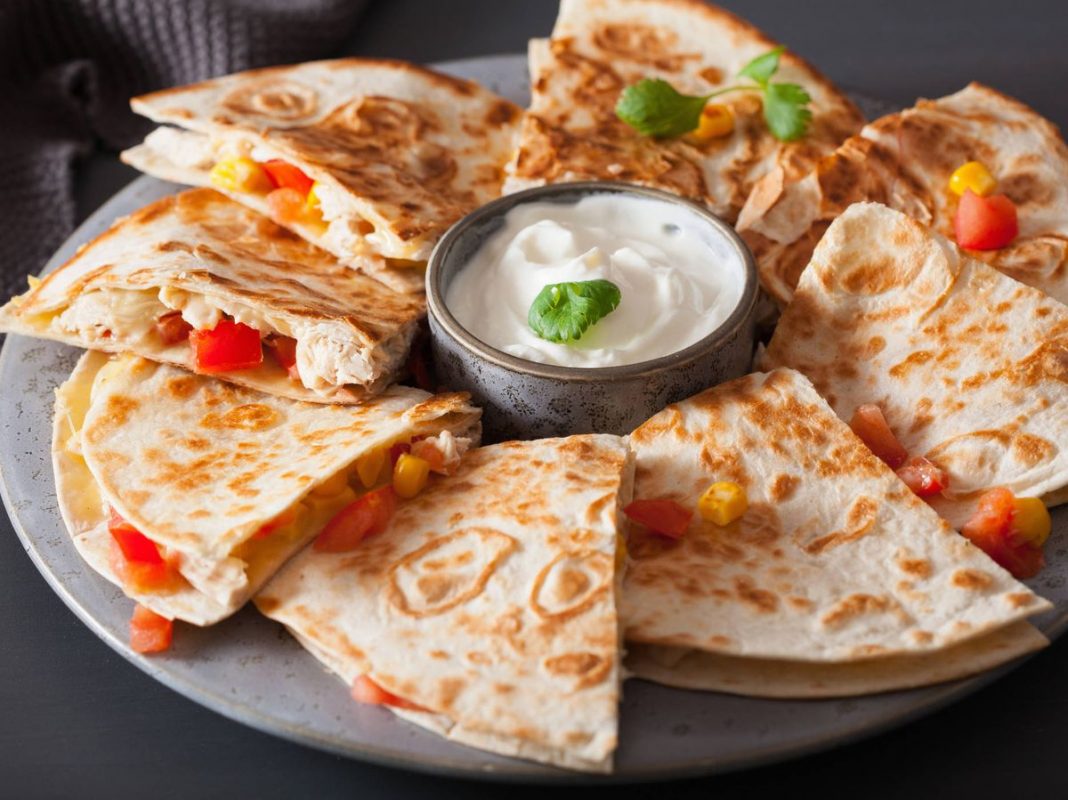 quesadillas