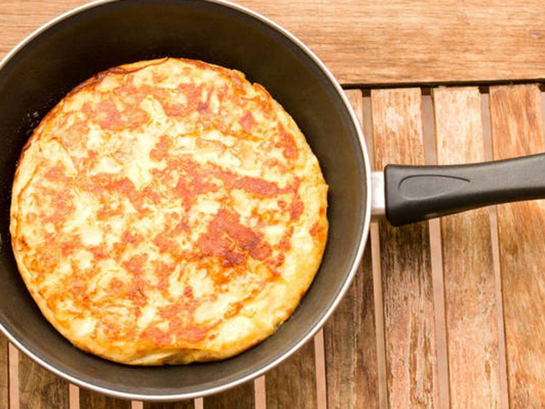 tortilla de patatas sarten