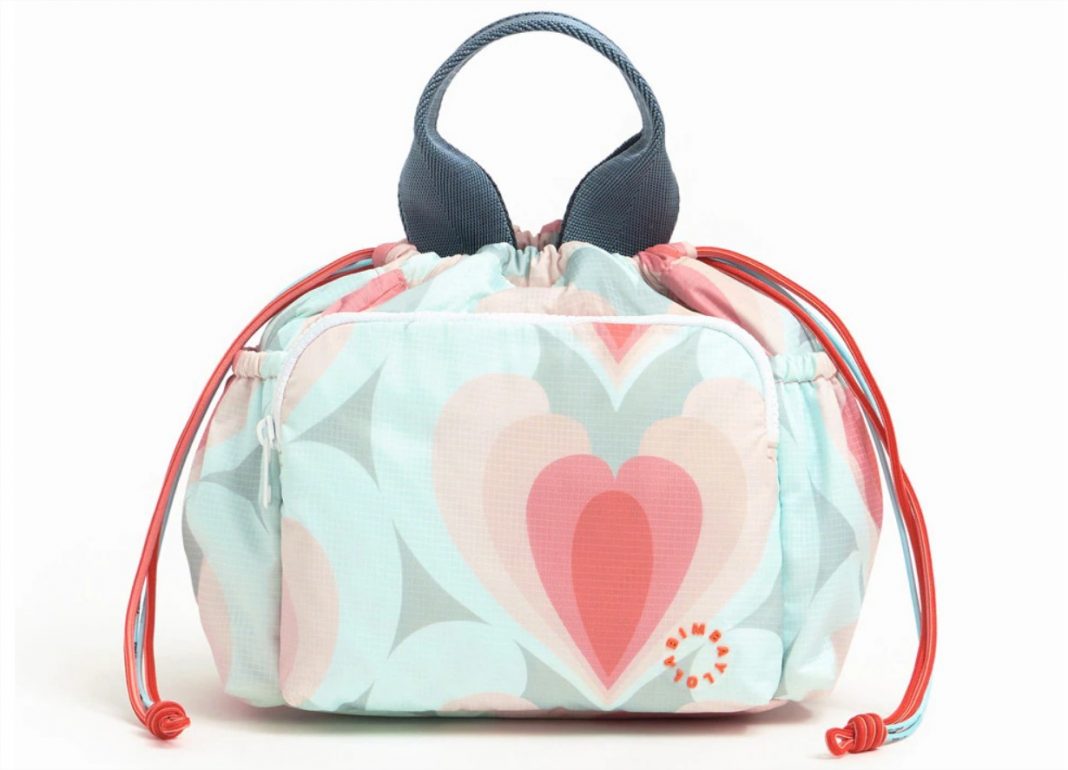 bolso saco heartbeat rosa bimba y lola el corte ingles