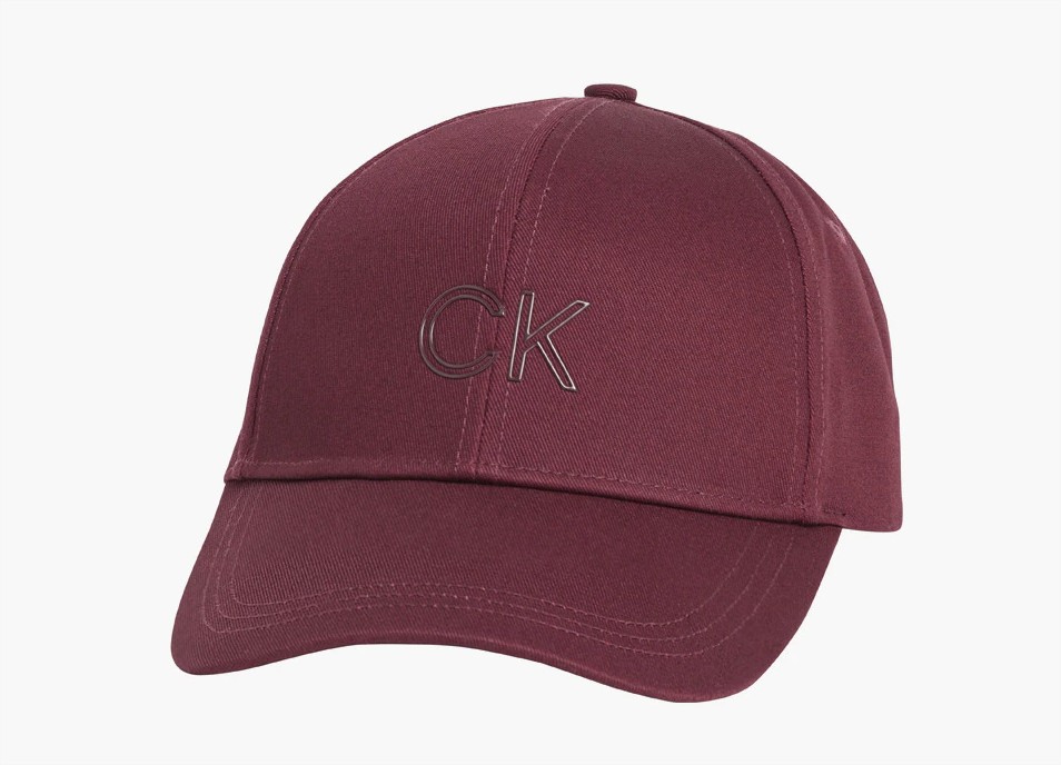 gorra burdeos calvin klein