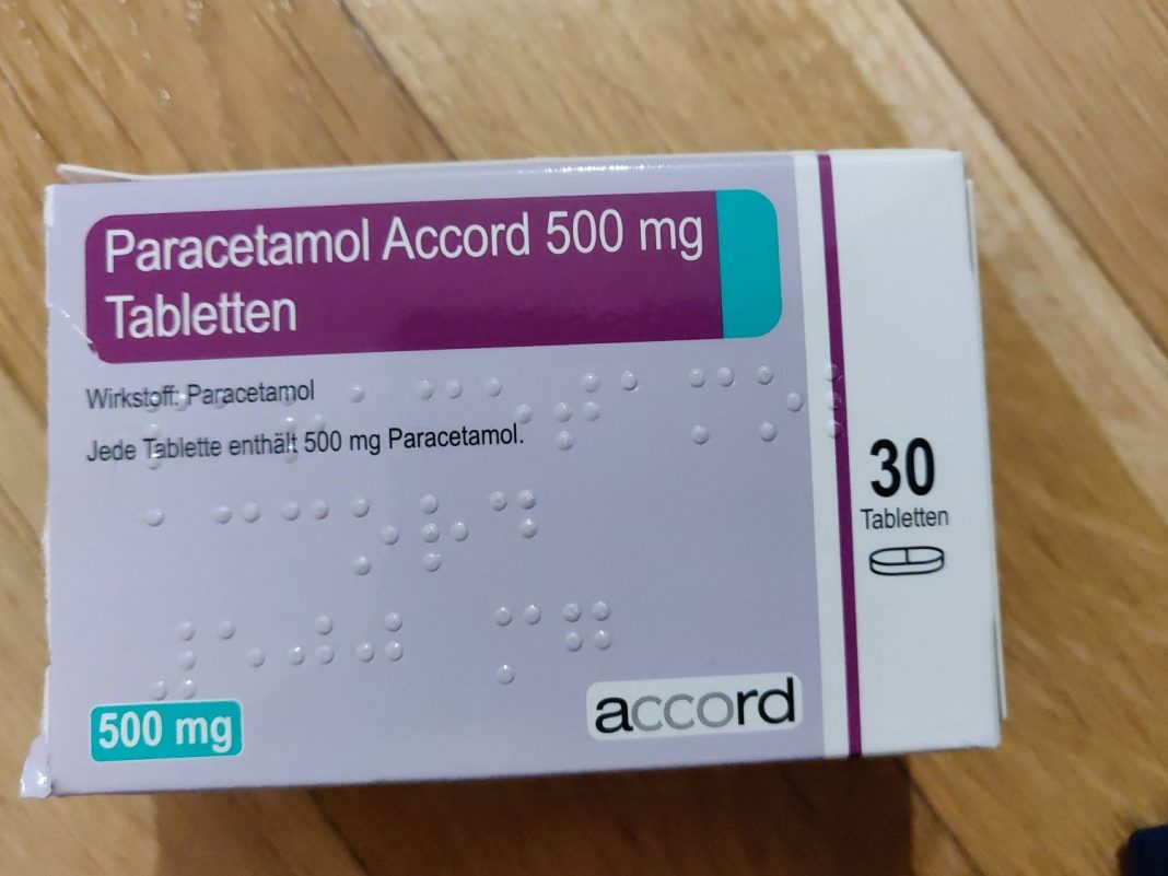 causas tomar paracetamol