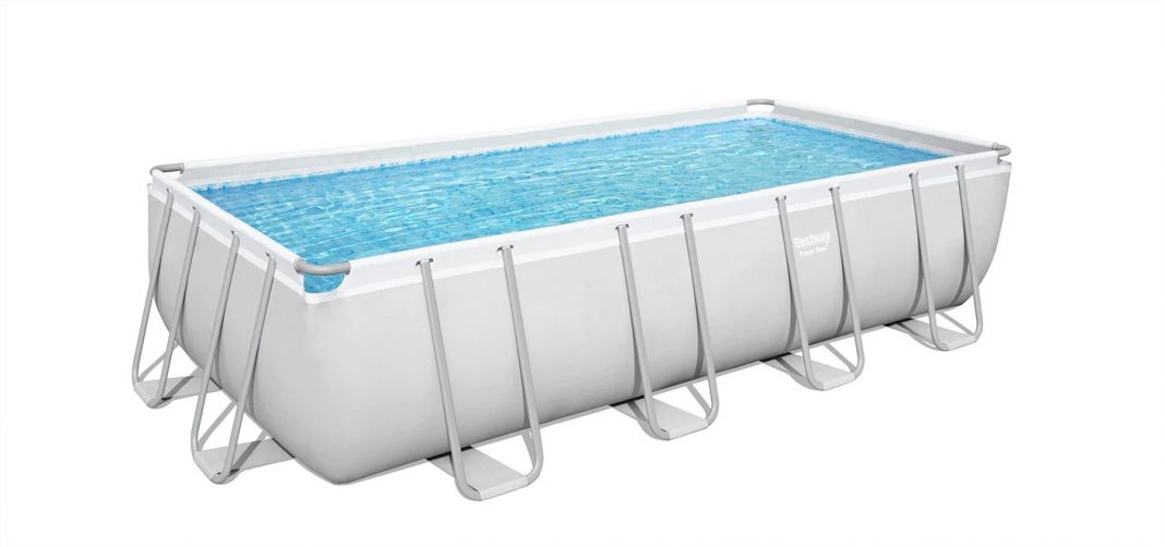 piscina rectangular power steel steel bestway el corte ingles