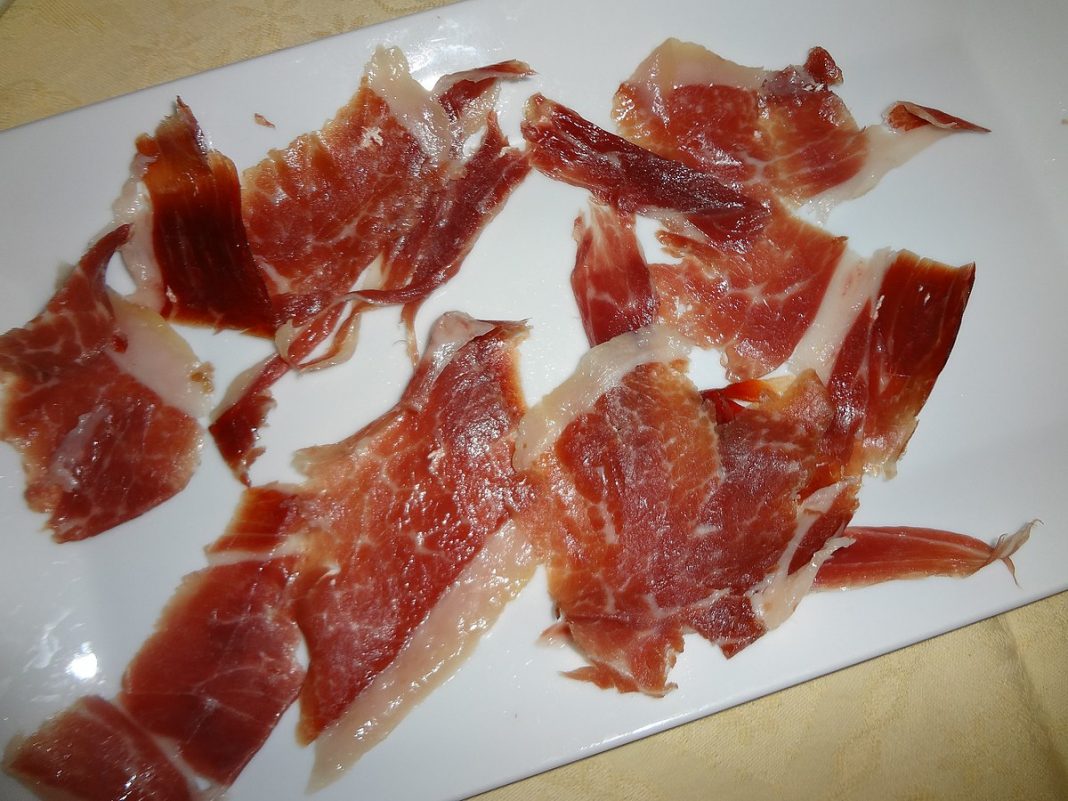 saltear jamon