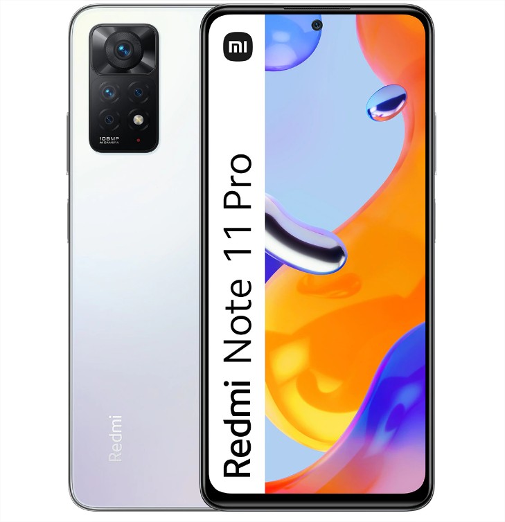 Xiaomi Redmi Note 11 Pro 6 GB + 128 GB Polar White móvil libre