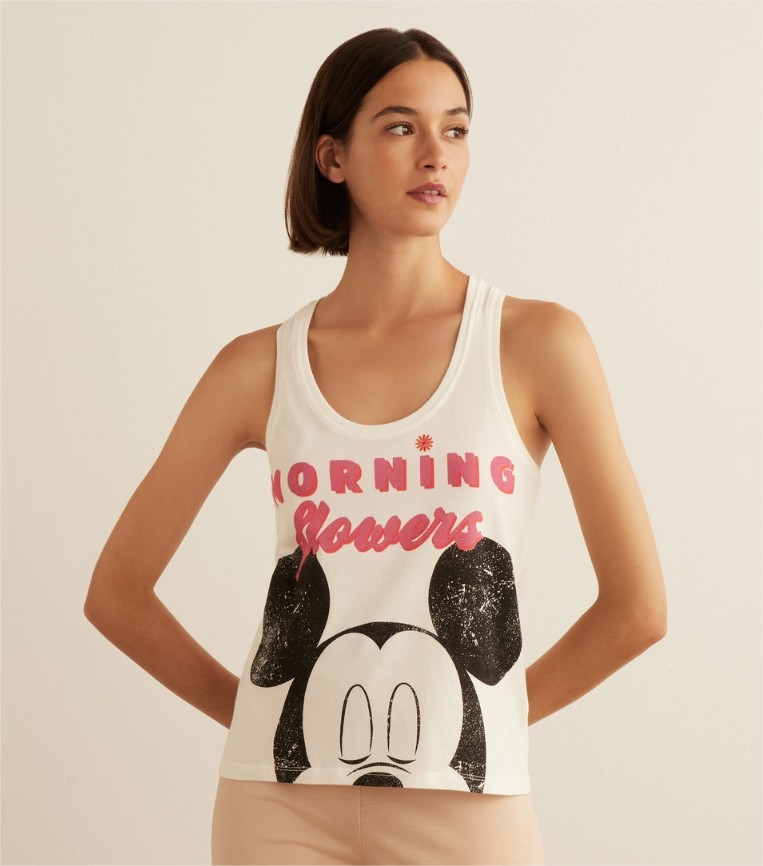 Camiseta mickey mouse discount mujer el corte inglés