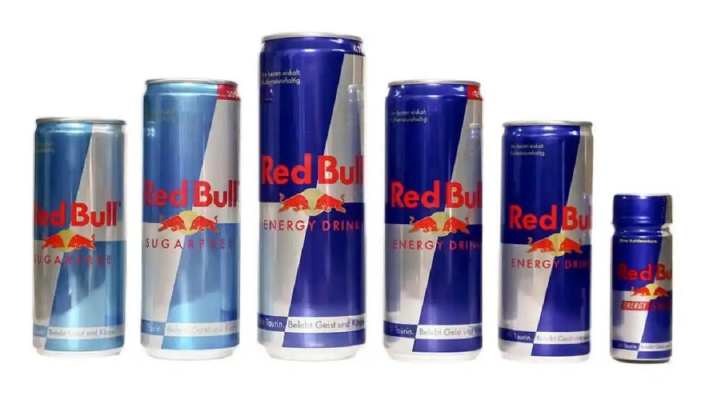 A cuántas tazas de café equivale una lata de Red Bull?