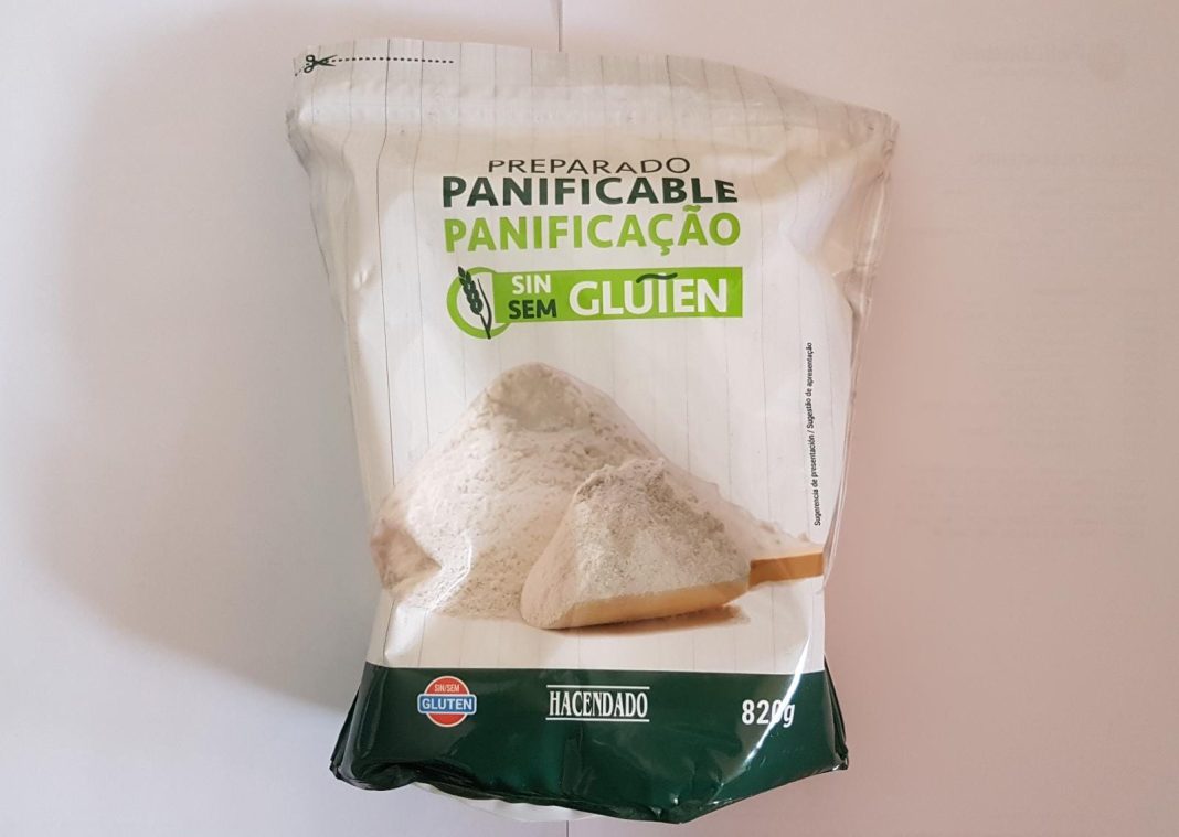 preparado de pan productos de supermercado sin gluten