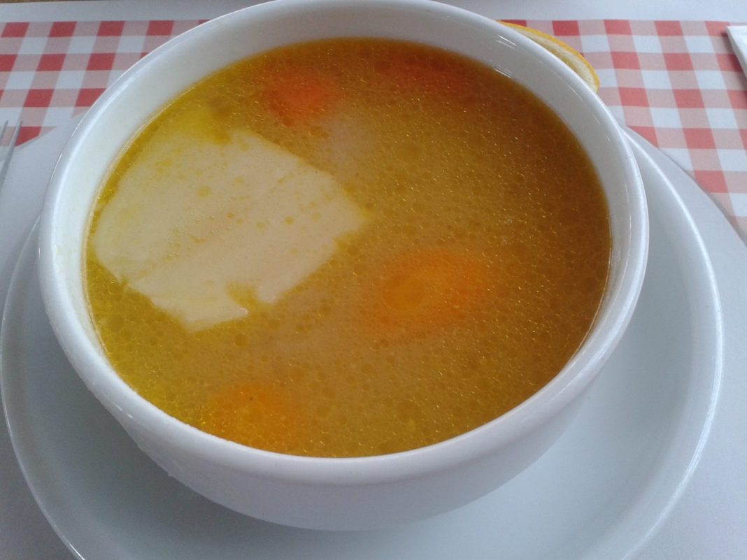 anadir caldo verduras