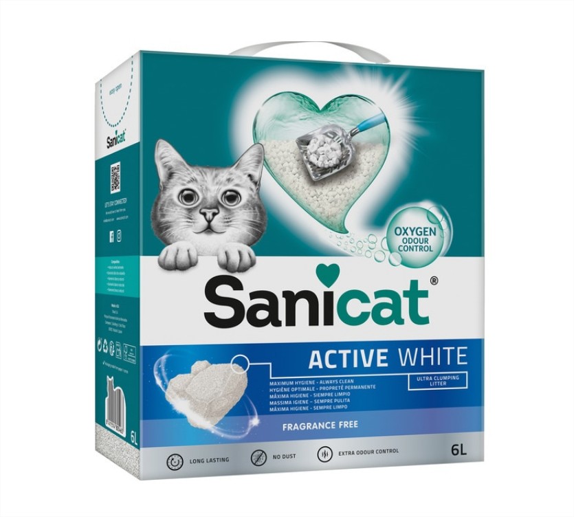 Active White arena para gatos absorbente sin fragancia paquete 6 l el corte ingles