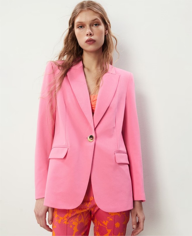 blazer lisa boton sfera el corte ingles