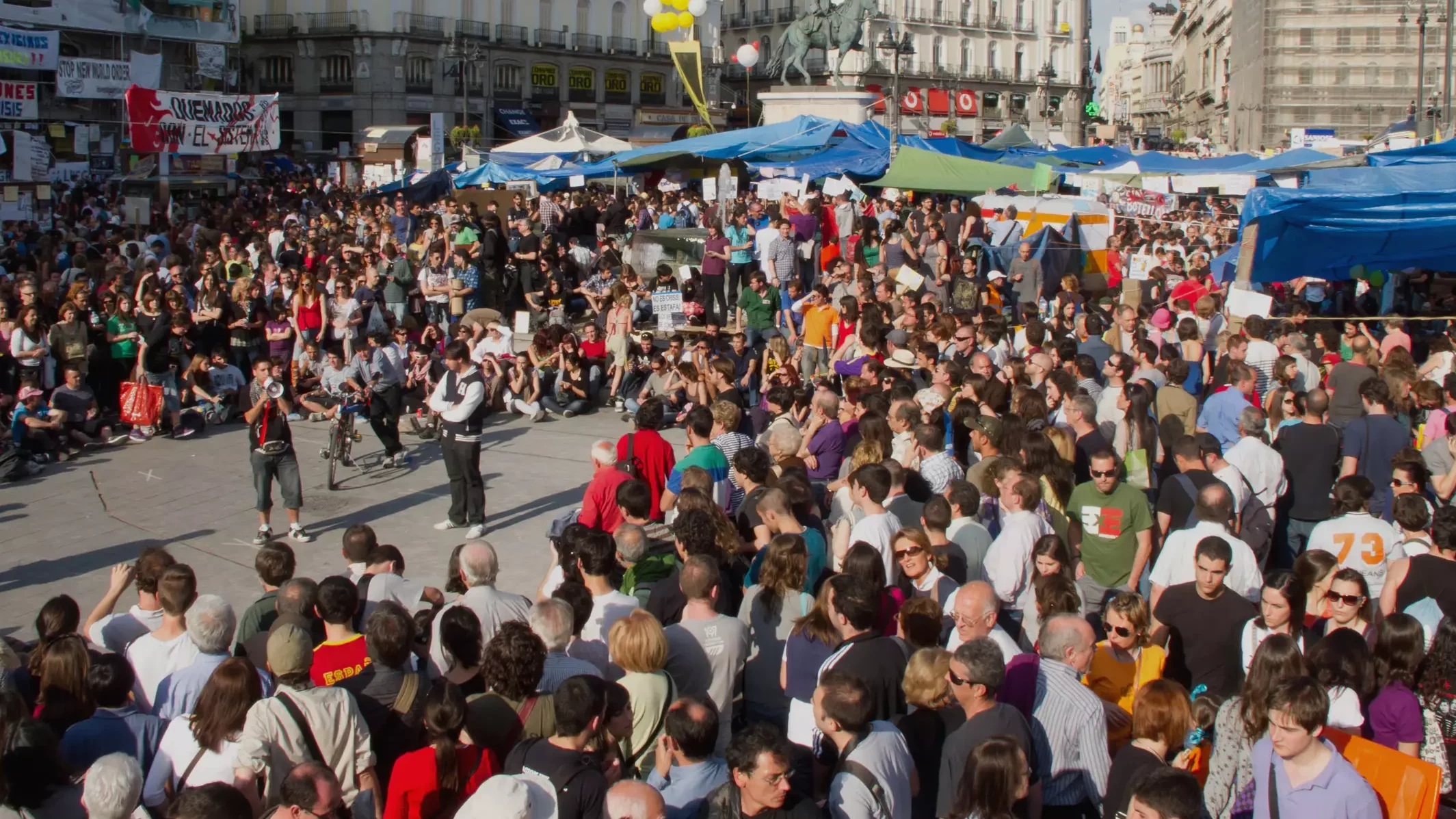 Movimiento 15-M: La exigencia de una mayor representación ciudadana