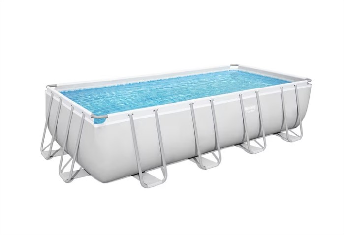 Piscina rectangular Power Steel 488 x 244 x 122 cm Moncloa