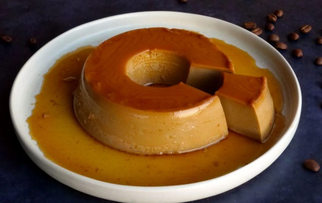 flan de café