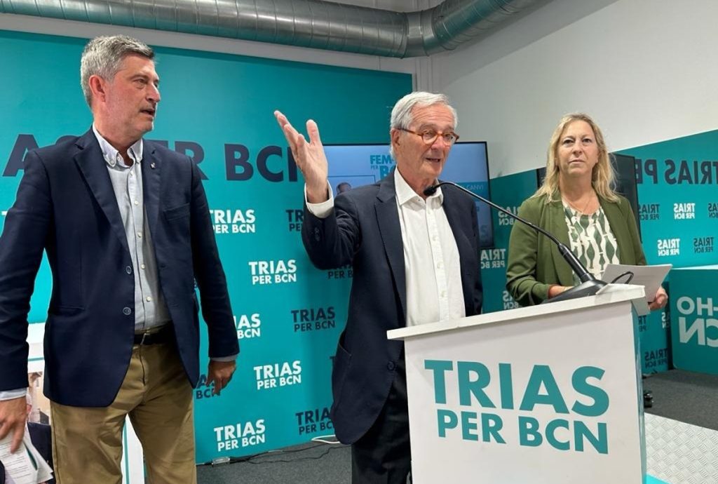 Xavier Trias, líder de Junts por Barcelona, cederá el testigo de la oposición a Neus Munté