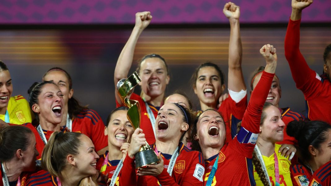 celebracion copa mundo femenina