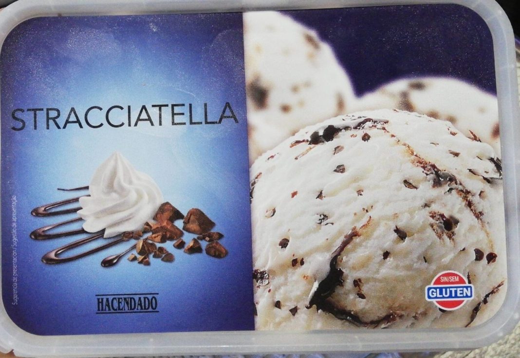 helado de stracciatella mercadona