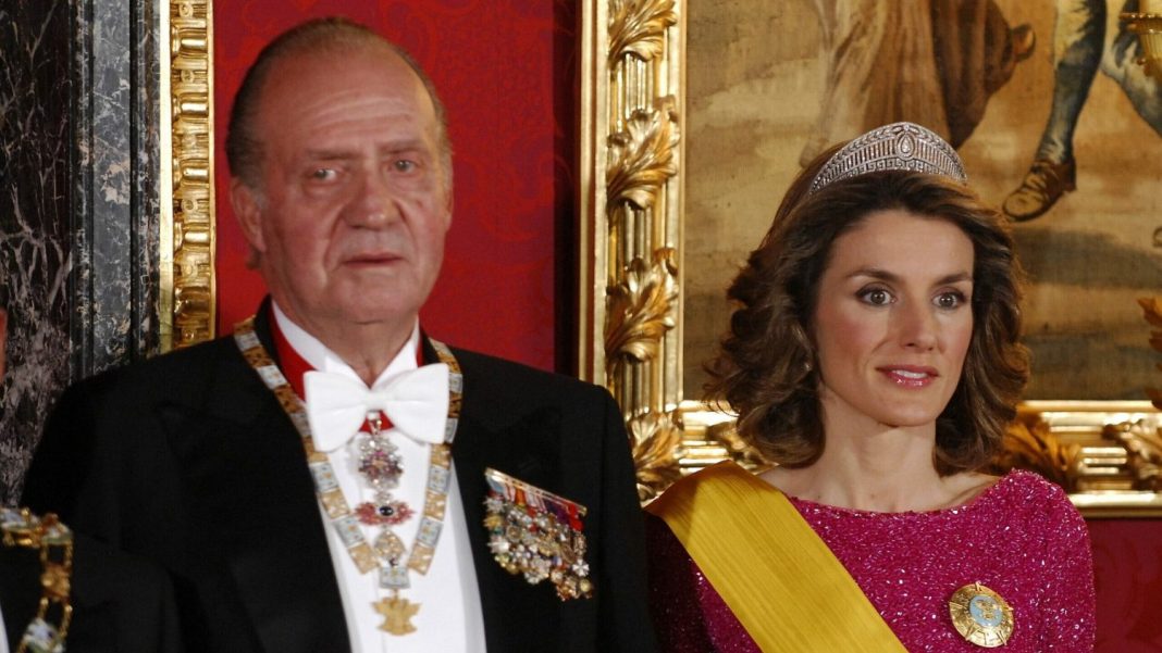 juan carlos I y letizia relacion