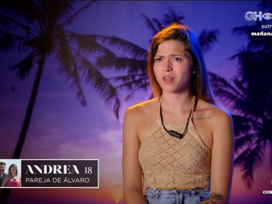 andrea en la isla de las tentaciones