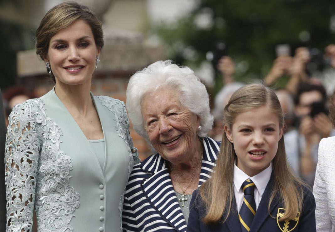 letizia con menchu alvarez