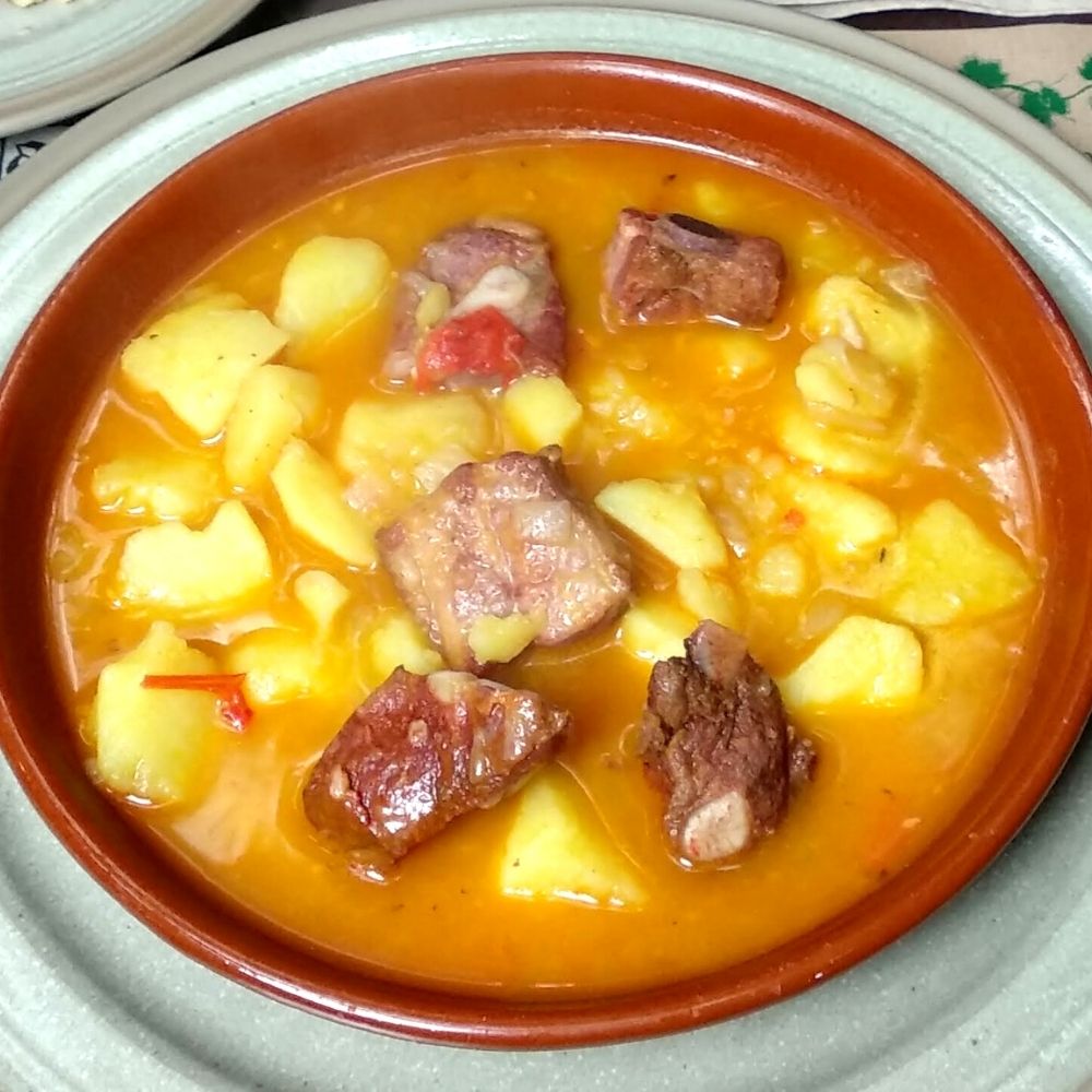 patatas con costillas receta dela abuela Moncloa