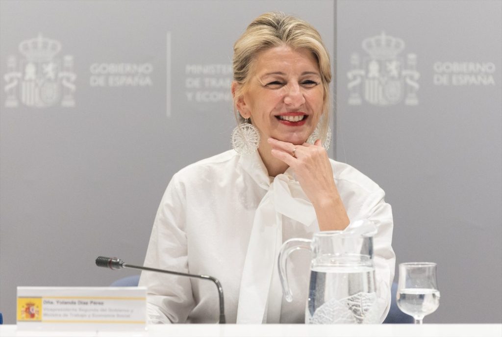 Yolanda Díaz considera gravísimo el presunto caso de corrupción del asesor de Ábalos y mantiene comunicación con el PSOE | Foto: Europa Press