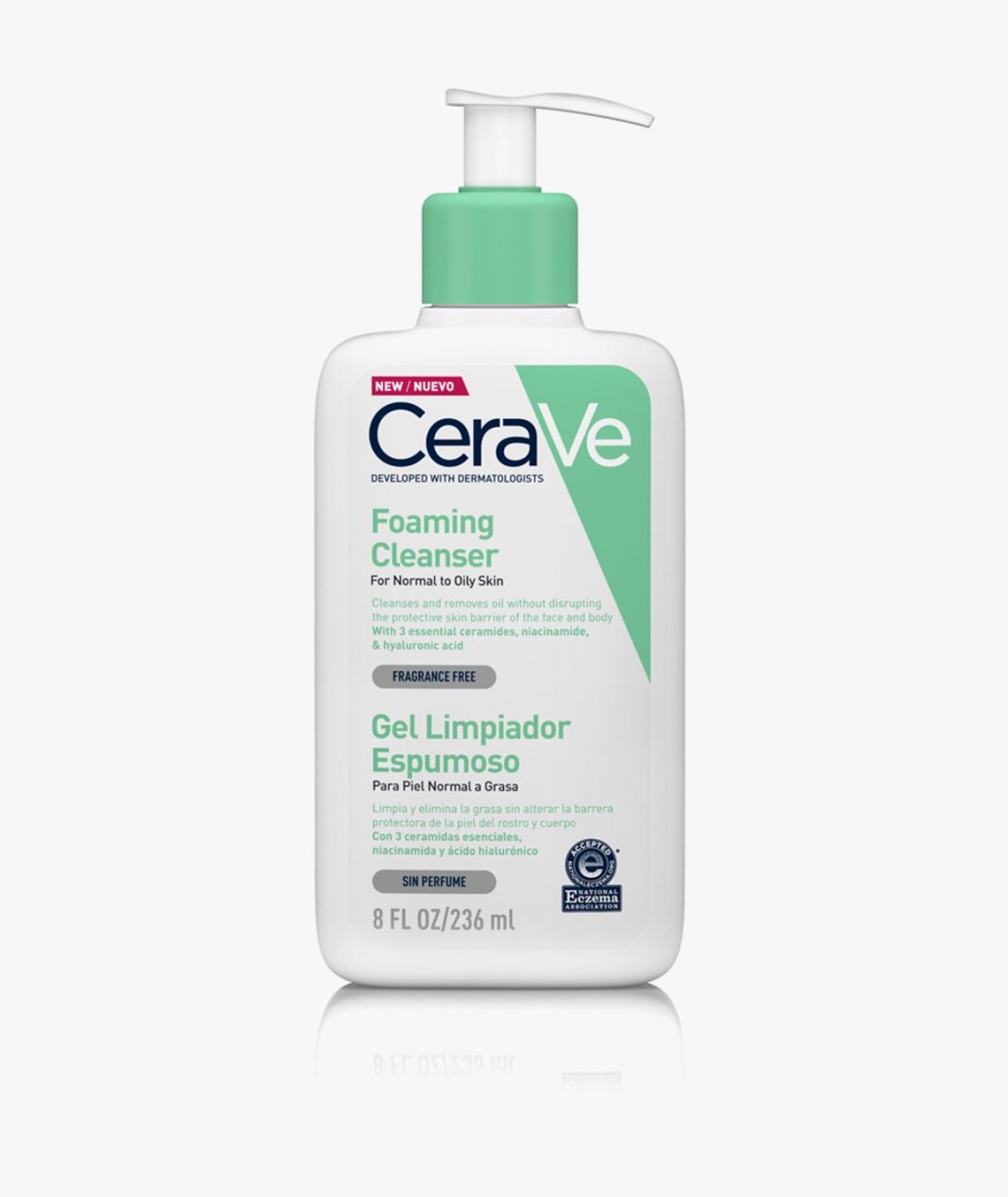 limpiador facial espumoso cerave