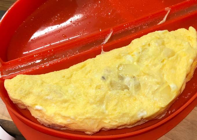 tortilla francesa de atun y cebolla en lekue omelette al microondas foto principal Moncloa