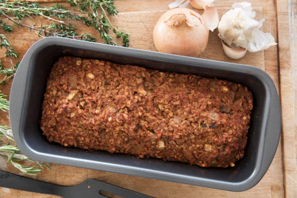 Preparación del pan de lentejas