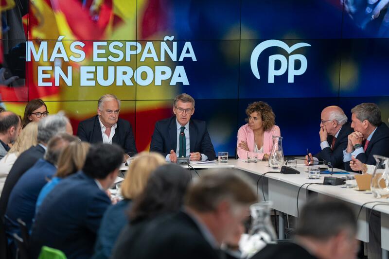 Alberto Núñez Feijóo pone el foco en mantener al PP unido y con pactos con Vox para hacer frente al PSOE de Pedro Sánchez | Fuente: Agencias