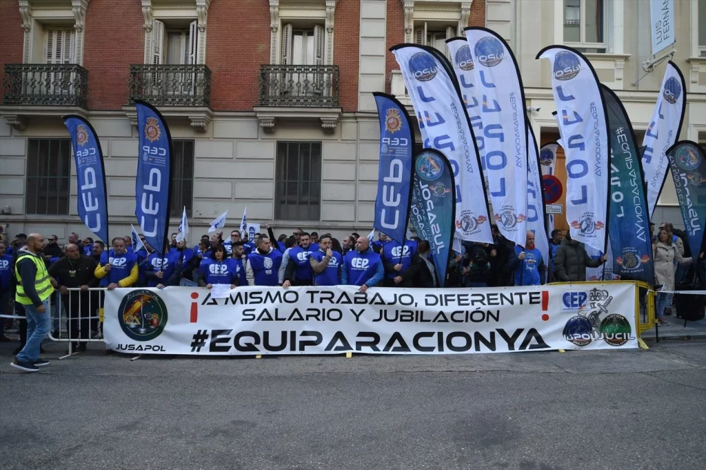 JUPOL reclama la actualización de las compensaciones económicas a la Unidad Adscrita de Andalucía
