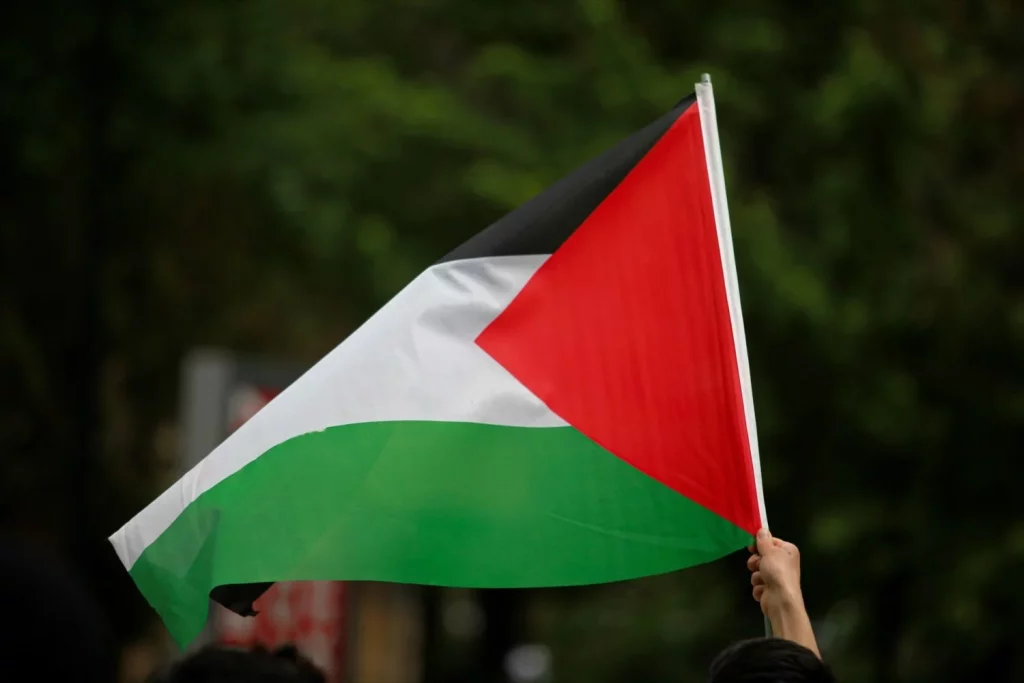 EuropaPress 5976961 bandera palestina manifestacion ciudad gaziantep turquia apoyo pueblo Moncloa