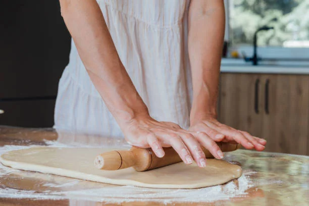 Preparación de los rollos de limón caseros