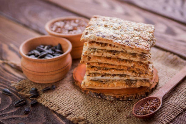 Cómo hacer galletas crackers con semillas